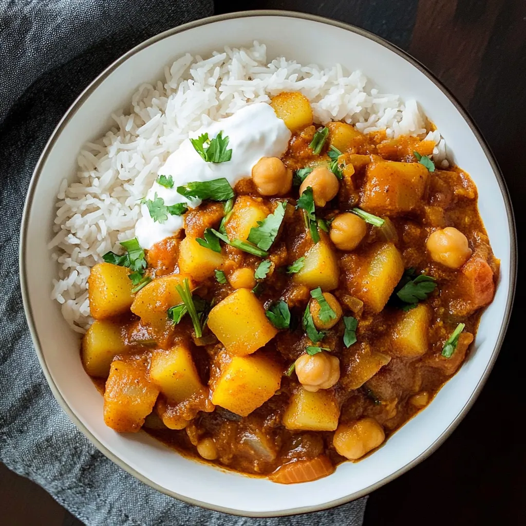 Chickpea and Potato Curry