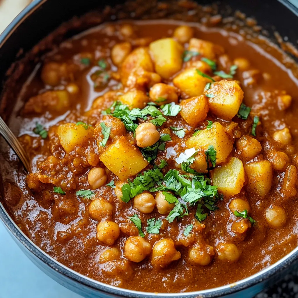 Flavor Chickpea and Potato Curry