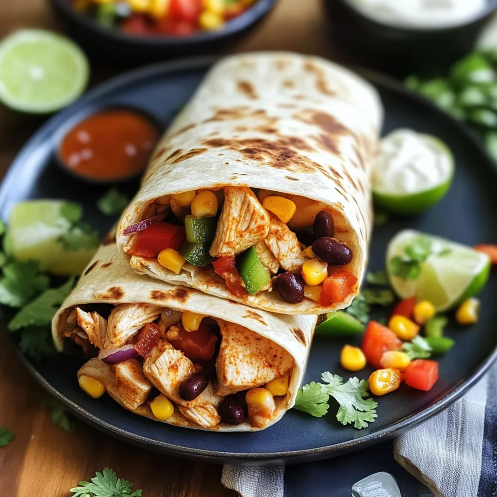 Southwest Chicken Wrap