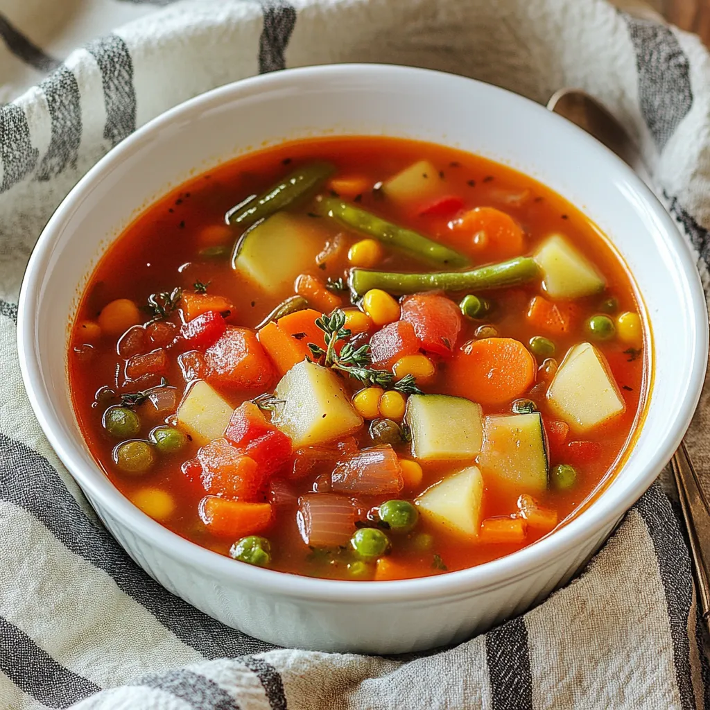 Healthy Vegetable Soup