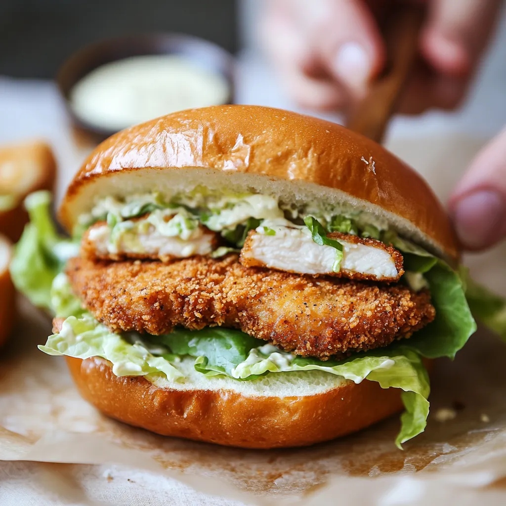 Chicken Caesar Sandwich