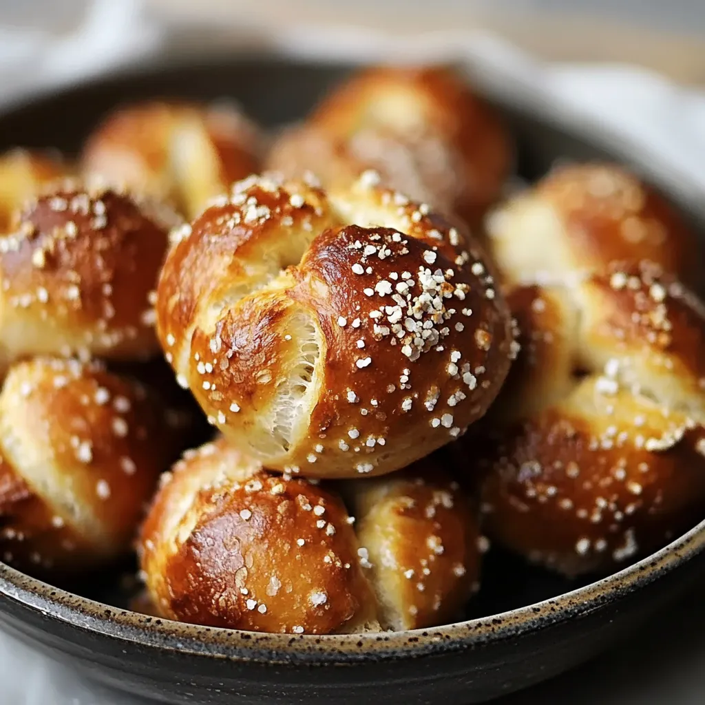 A bowl full of bread rolls with sesame seeds on top.