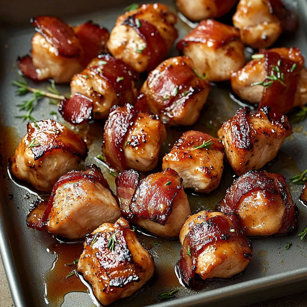 A pan of meatballs with a sauce on a table.