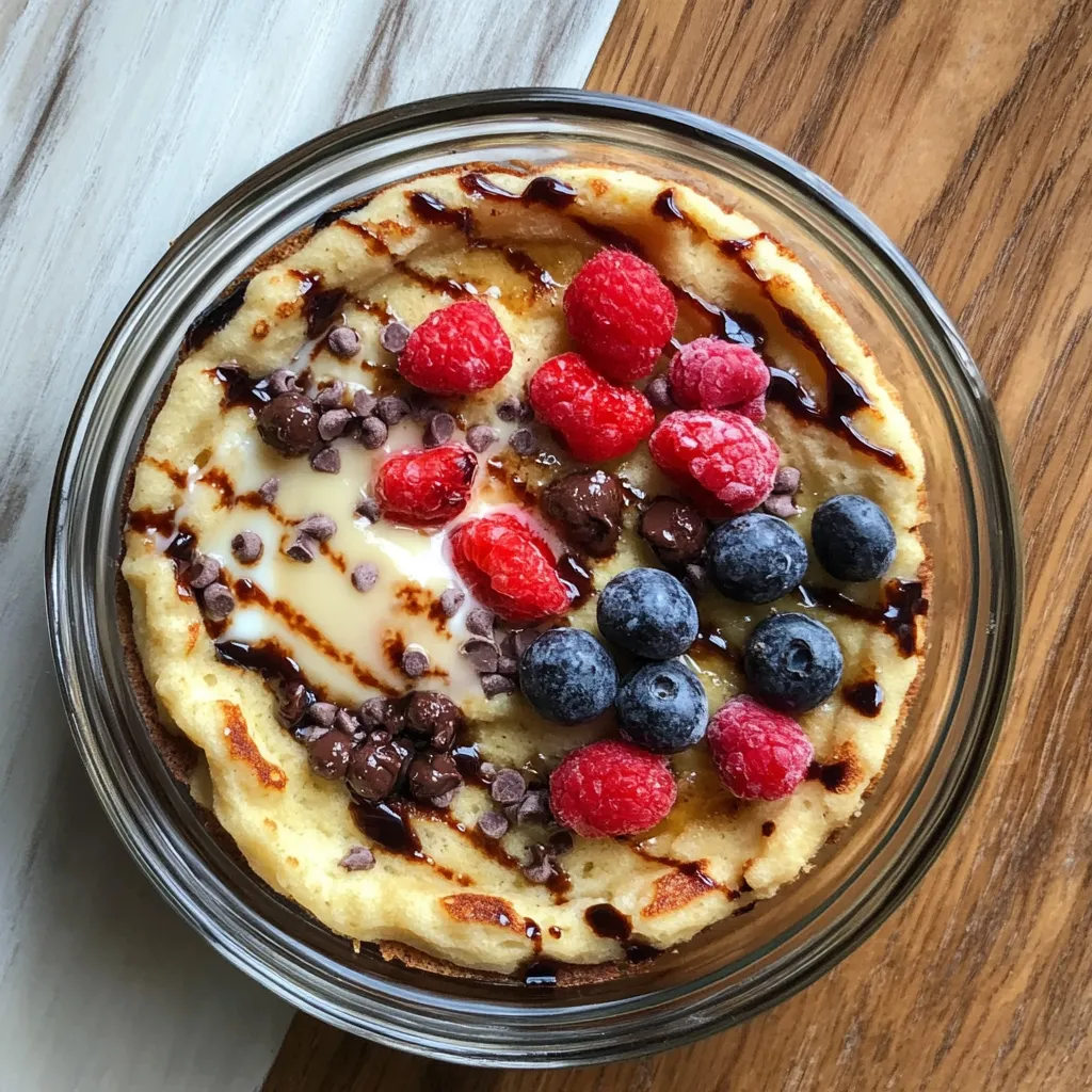 A dessert with chocolate, raspberries, and blueberries.