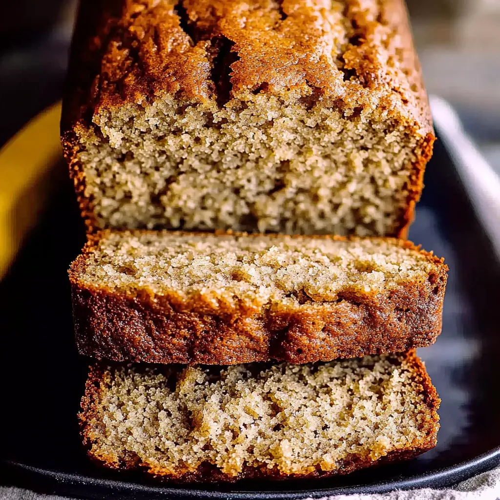A loaf of bread on a plate.