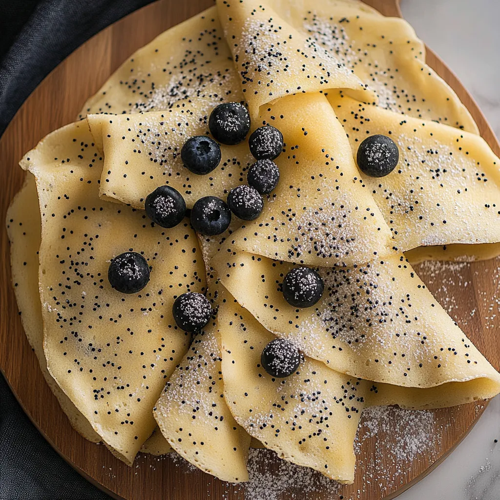 A plate of food with blueberries and blackberries on top.