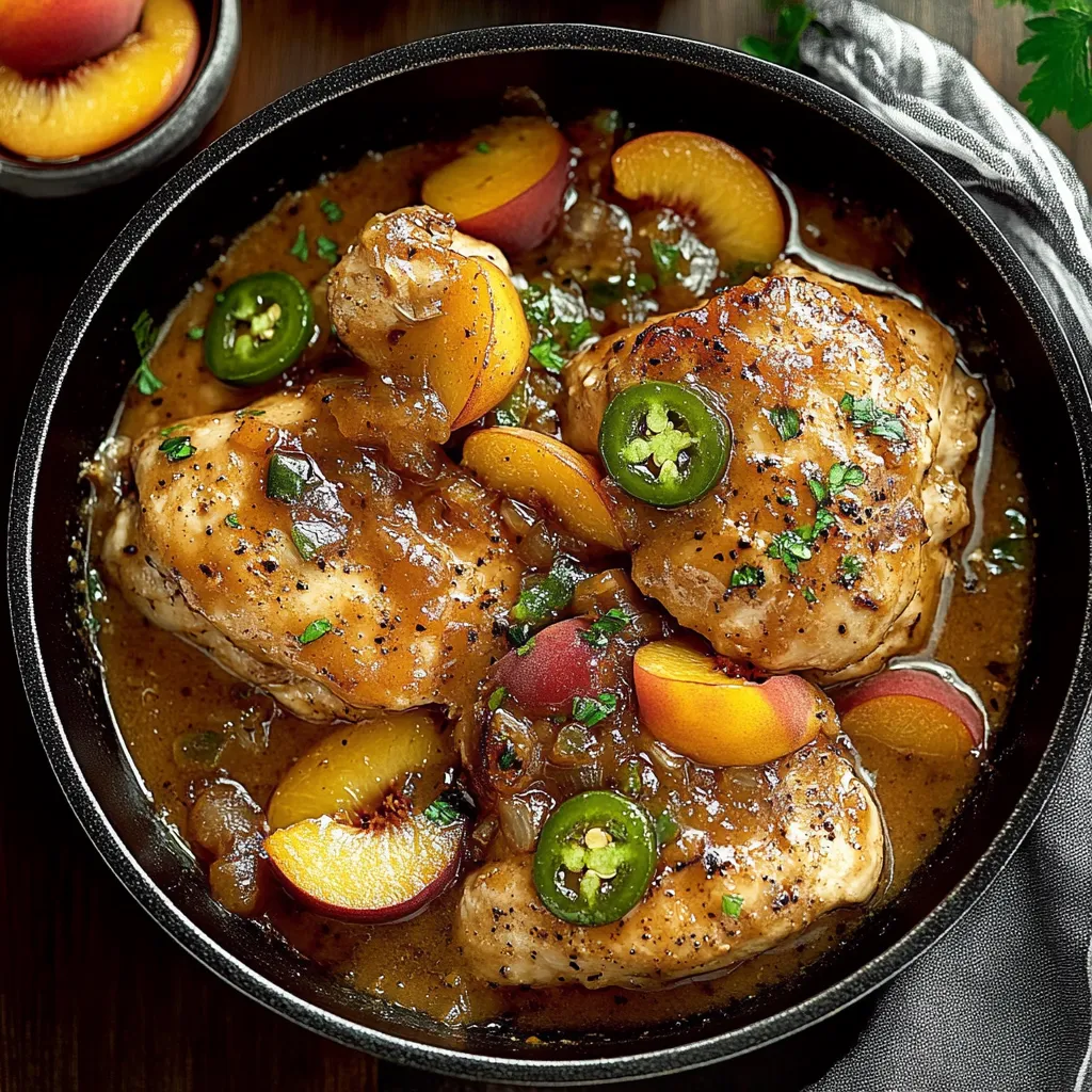 A bowl of chicken with peppers and onions.