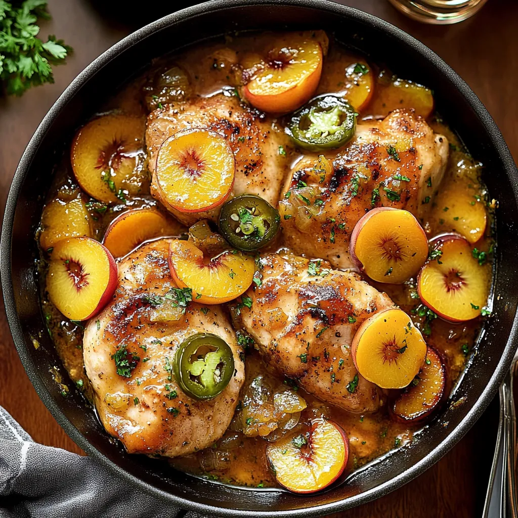 A bowl of chicken with peppers and onions.