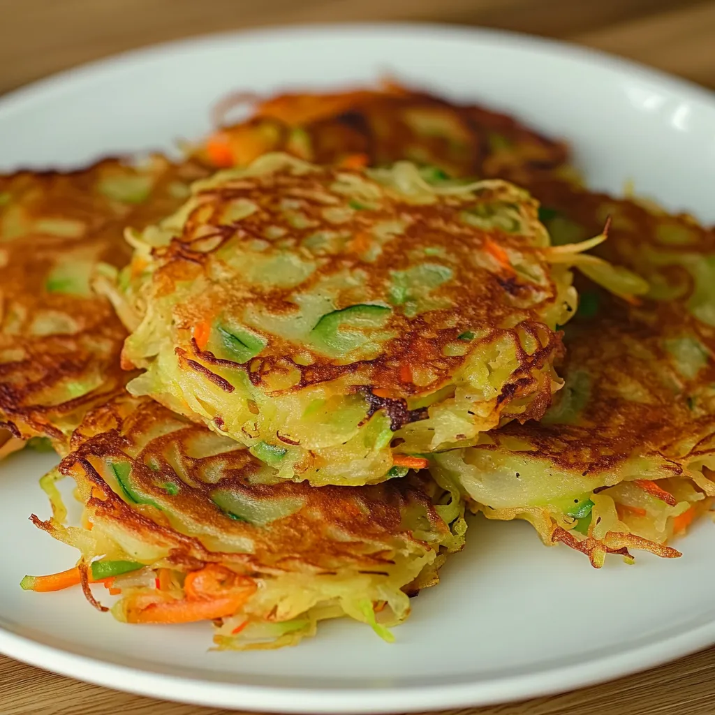 A plate of food with a pile of food on it.