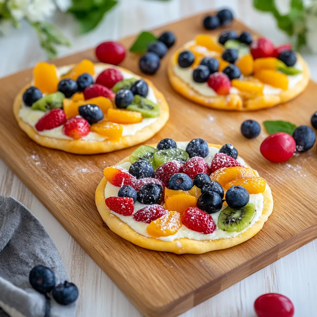 A plate of fruit with blueberries, strawberries, and kiwi.