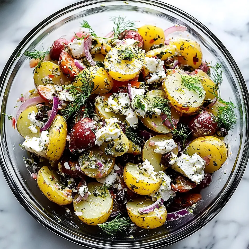 A bowl of vegetables with feta cheese.