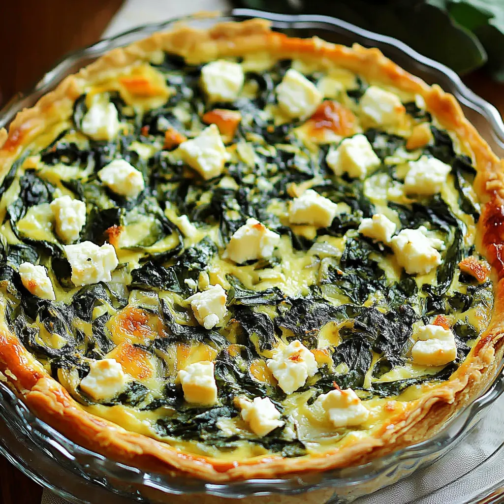 A slice of broccoli quiche.