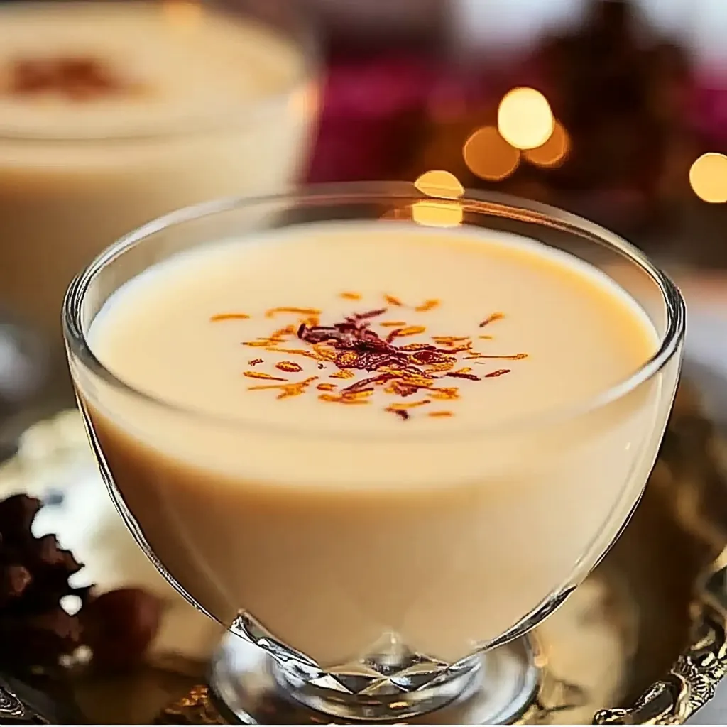 A glass of orange juice with a sprinkle of orange zest on top.