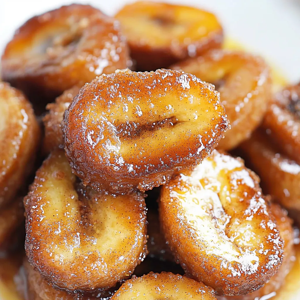 A plate of bananas with sugar on top.