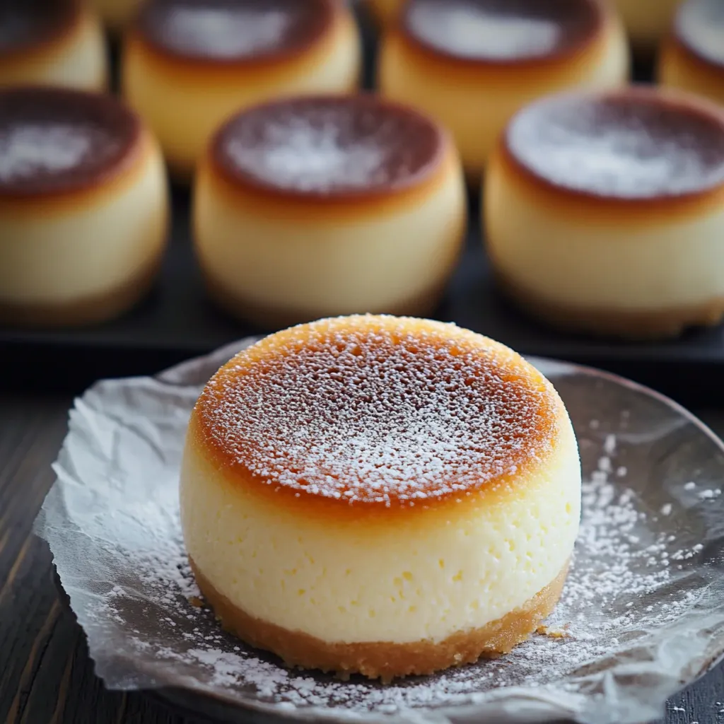 A small dessert on a plate.