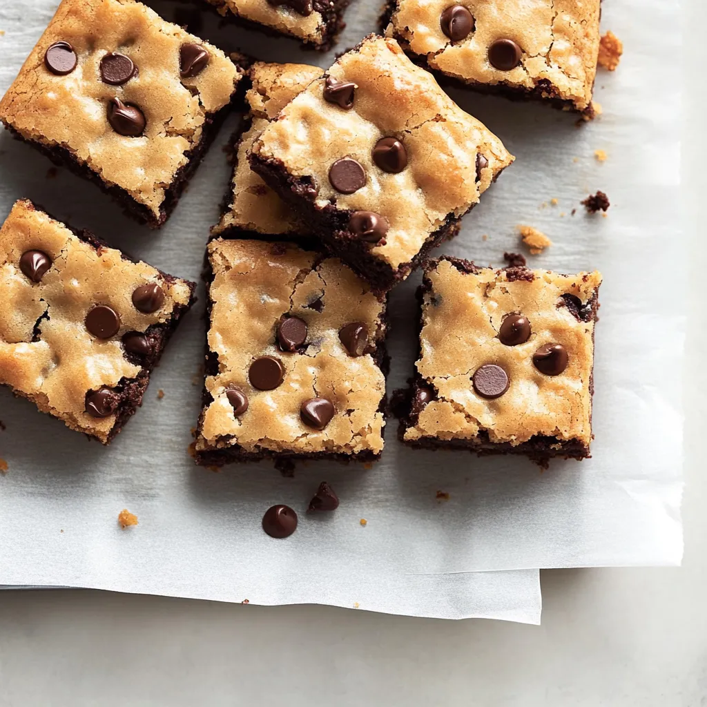 A close up of chocolate chip cookies.