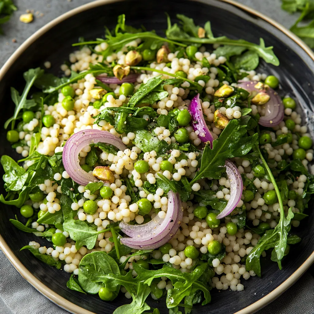 A bowl of vegetables including peas, onions, and spinach.
