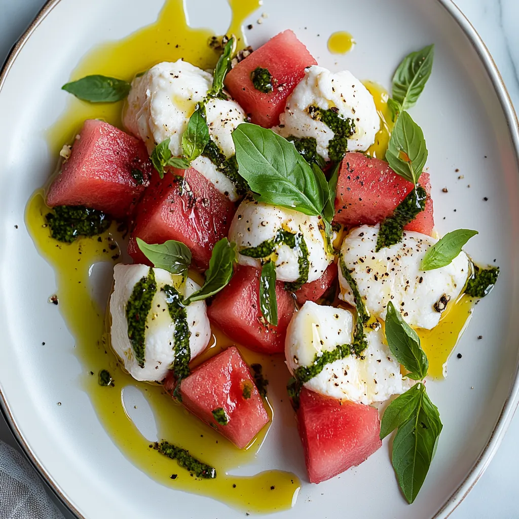 A plate of food with tomatoes and cheese.