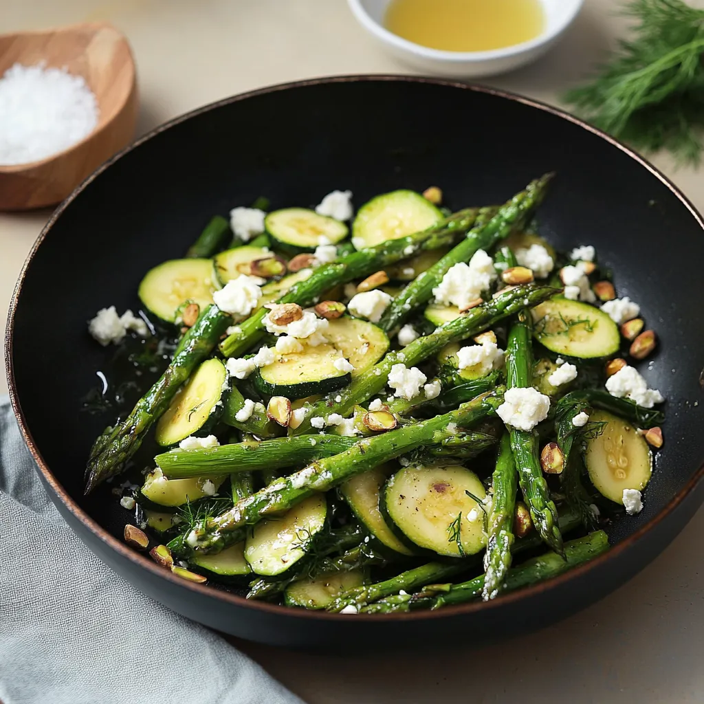 A bowl of vegetables with feta cheese.