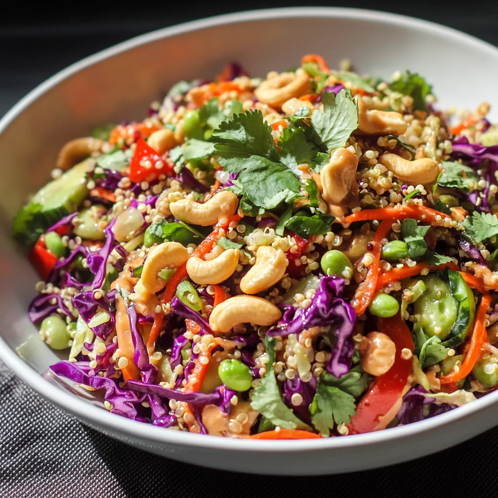 A bowl of mixed vegetables and nuts.