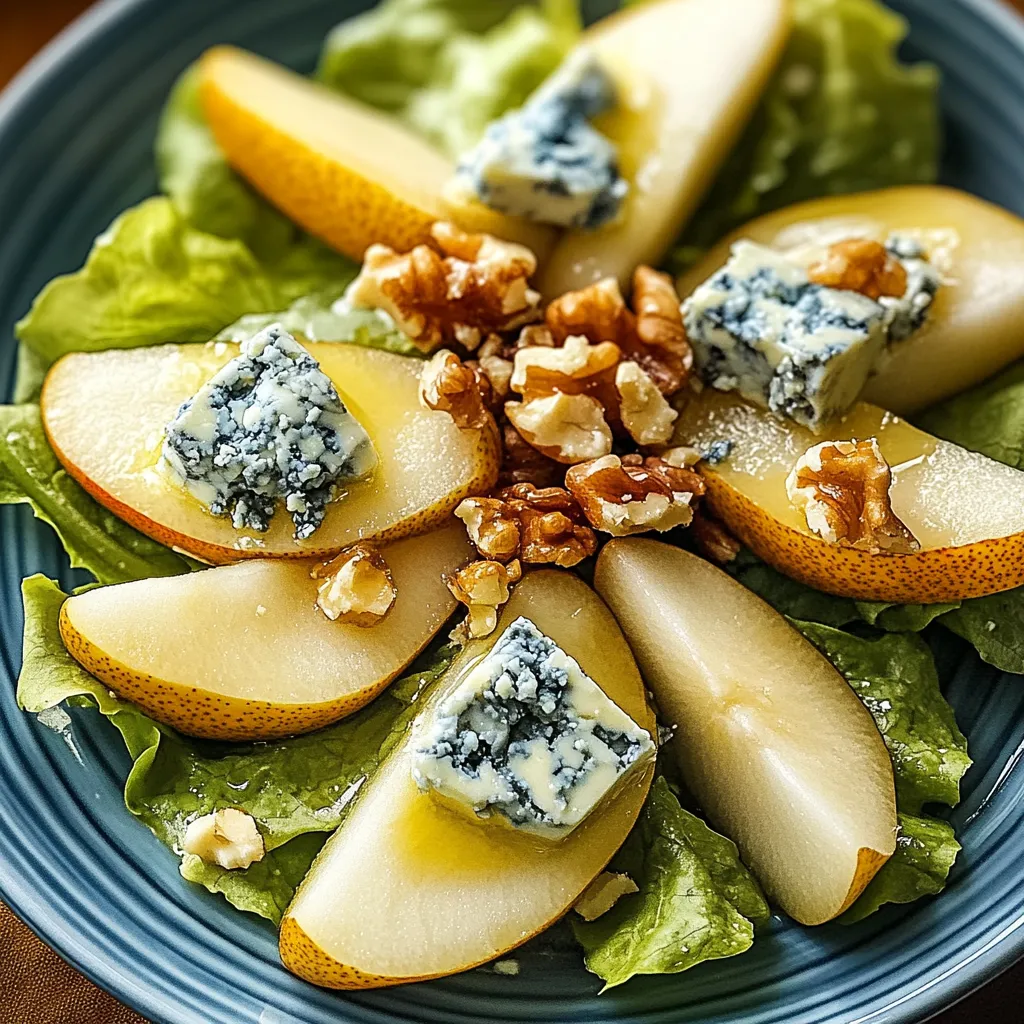A plate of food with a blue cheese dressing.