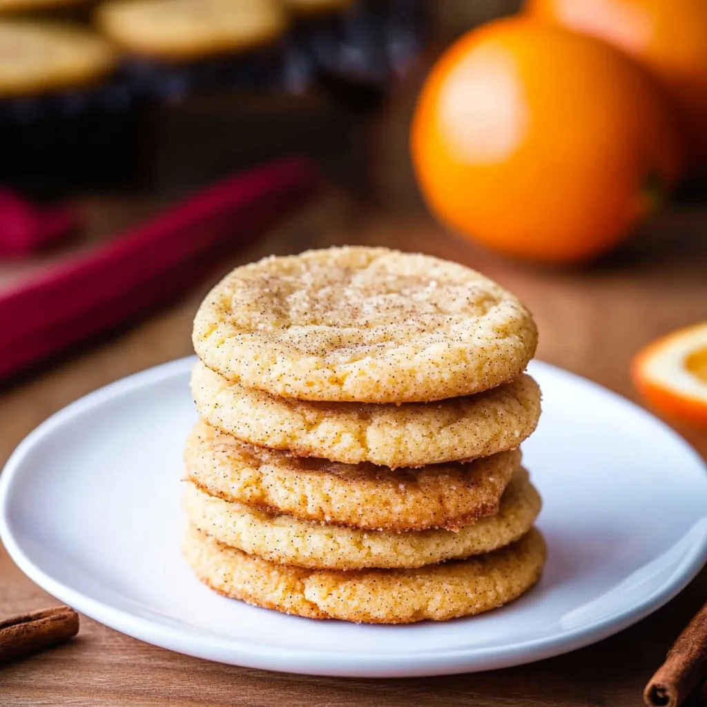 A stack of cookies on a white plate.