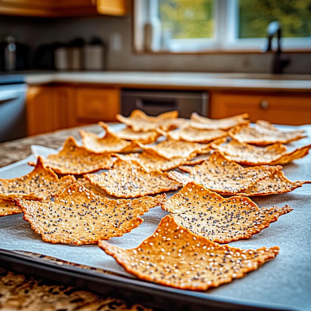 A tray of food on a counter.