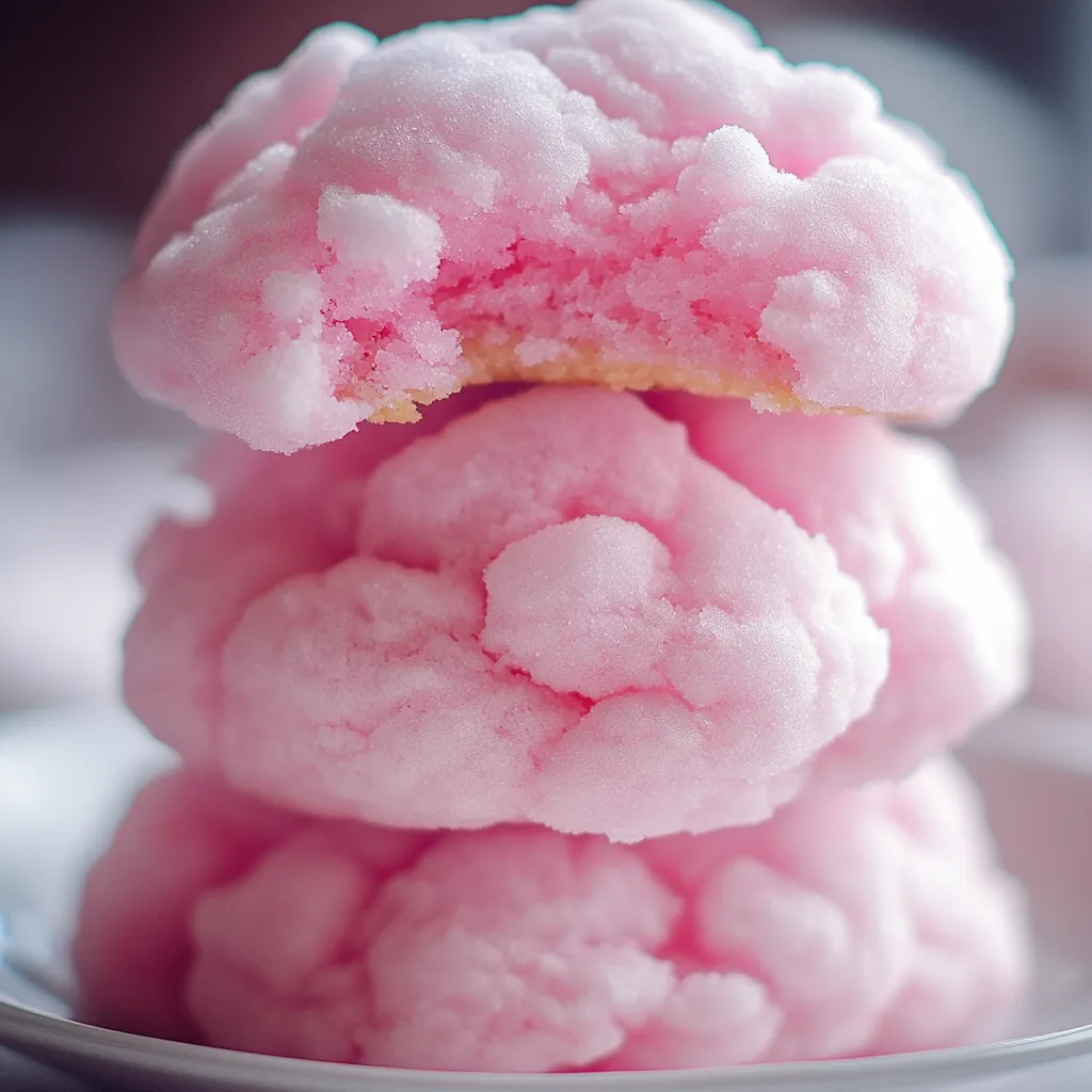 Pink frosting on a plate.