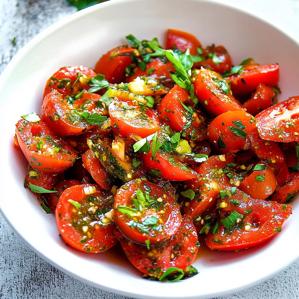 A white bowl filled with sliced tomatoes.