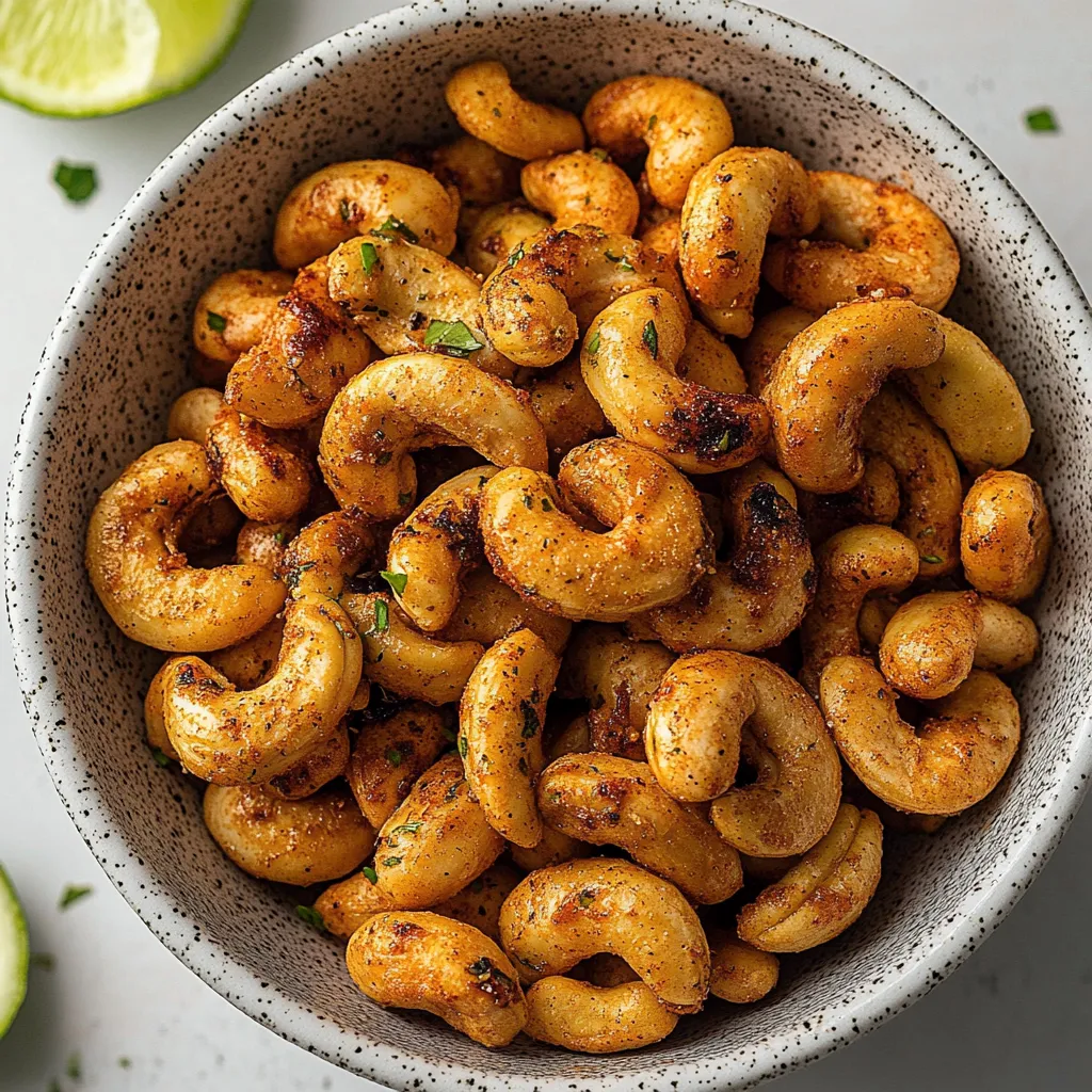 A bowl of food with a lime wedge on the side.