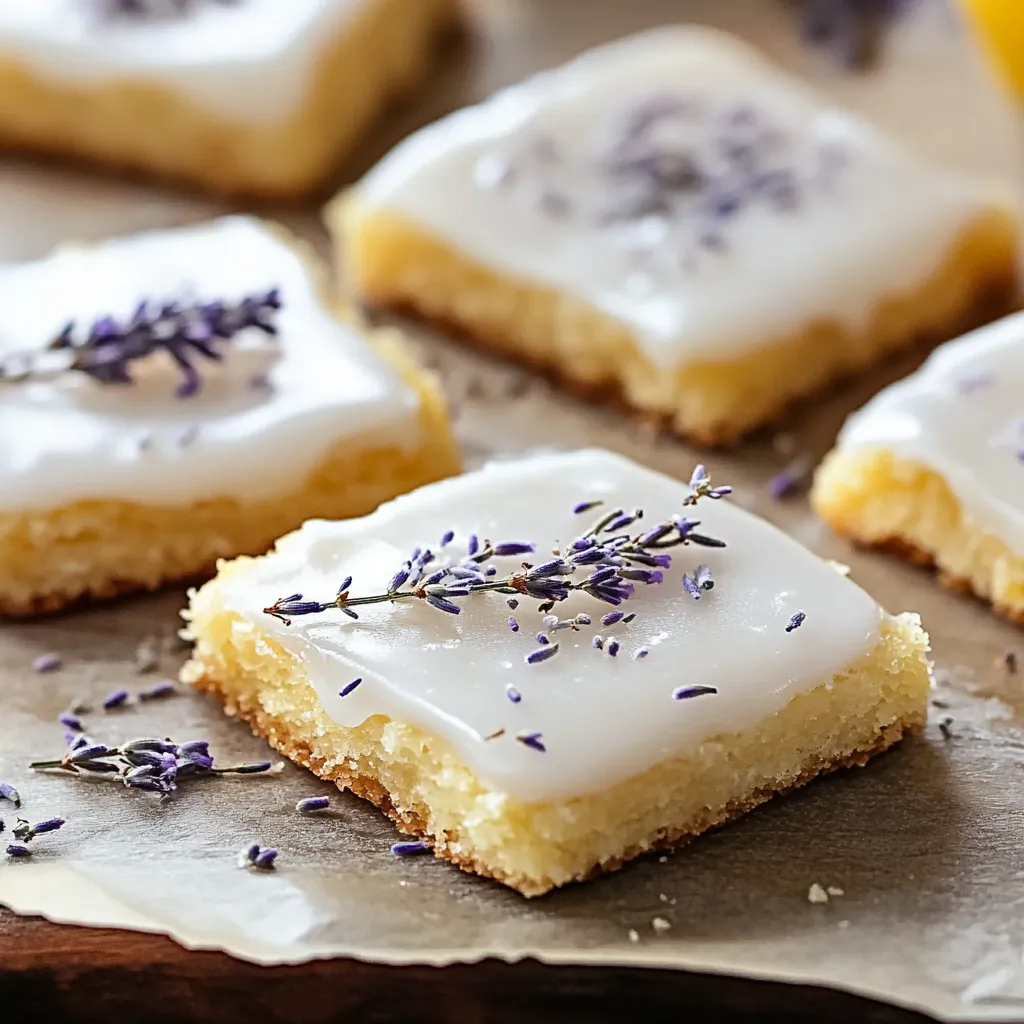 A plate of cookies with lavender sprinkled on top.