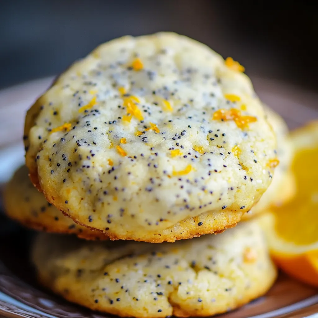 A plate of cookies with orange zest on top.