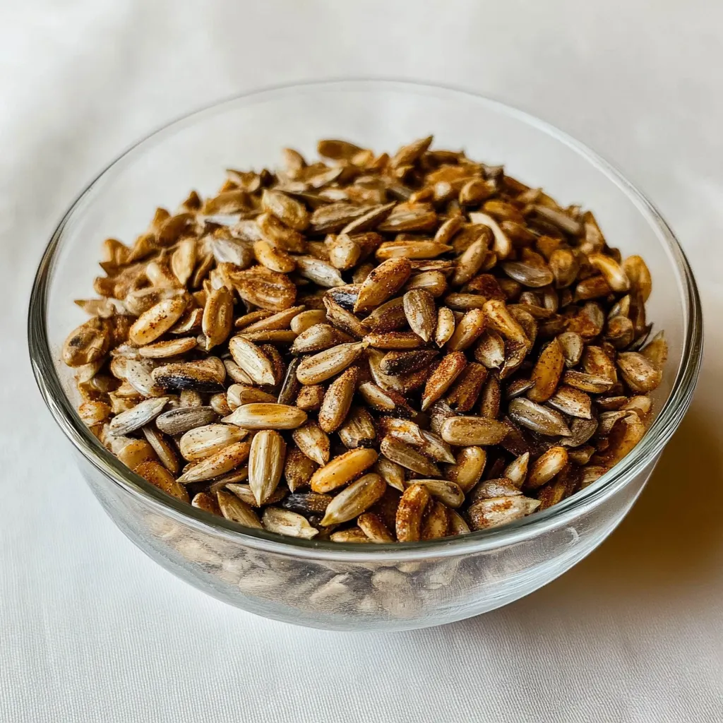 A bowl of seeds.