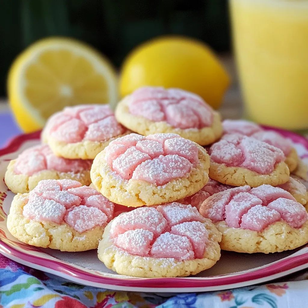 A plate of cookies with a lemon wedge on top.