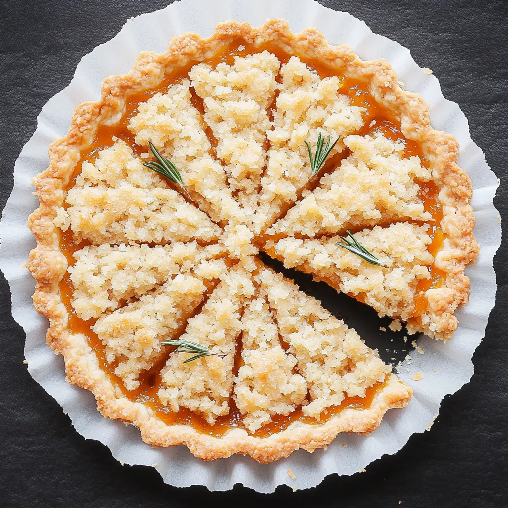 A slice of pie on a white plate.