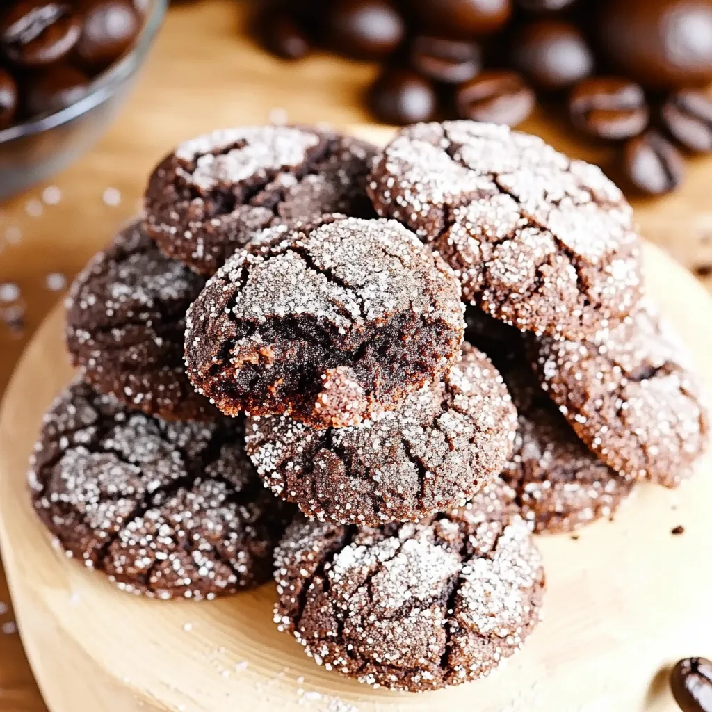 A plate of chocolate chip cookies with powdered sugar on top.