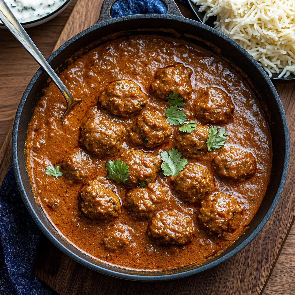 A bowl of meatballs in a brown sauce.