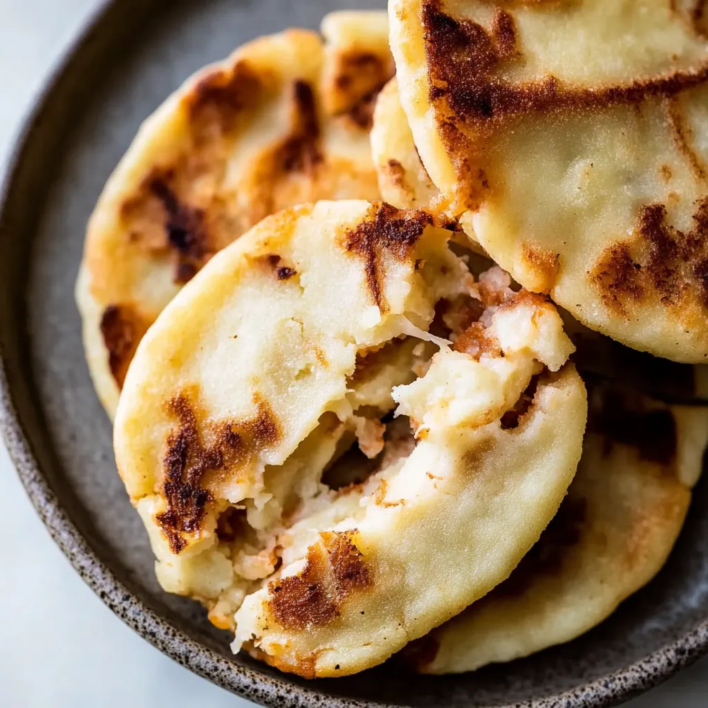 A plate of food with a brown crust.