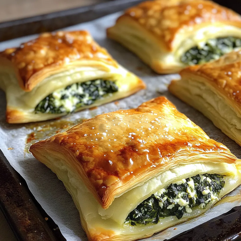 A tray of food with a green topping.