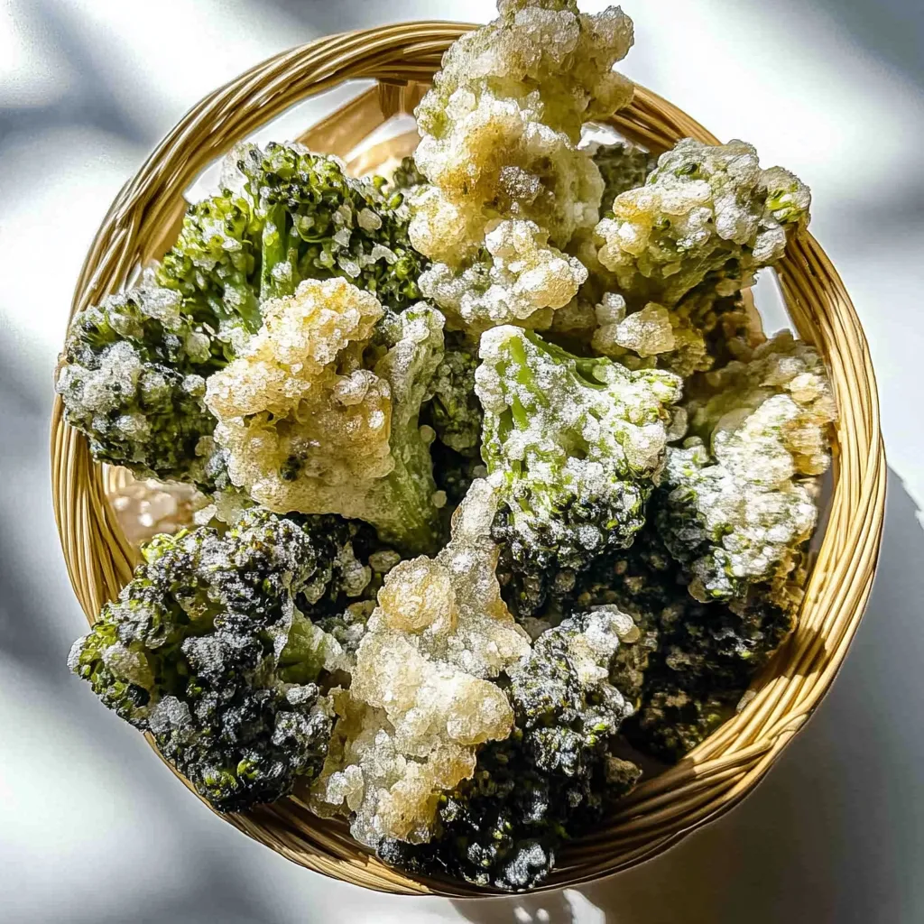 A basket of broccoli and cauliflower.
