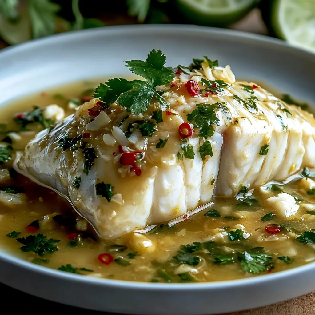 A plate of food with a fish on it.