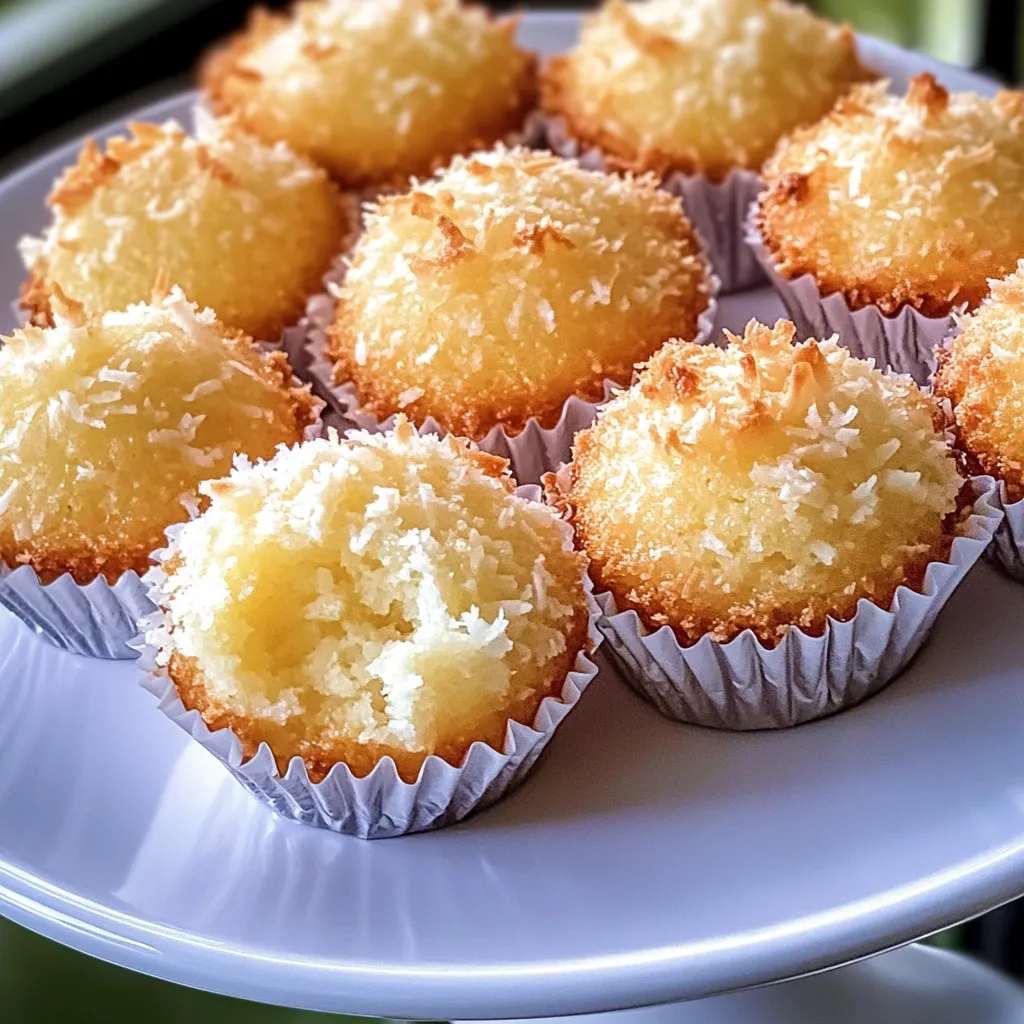A plate of coconut cake.