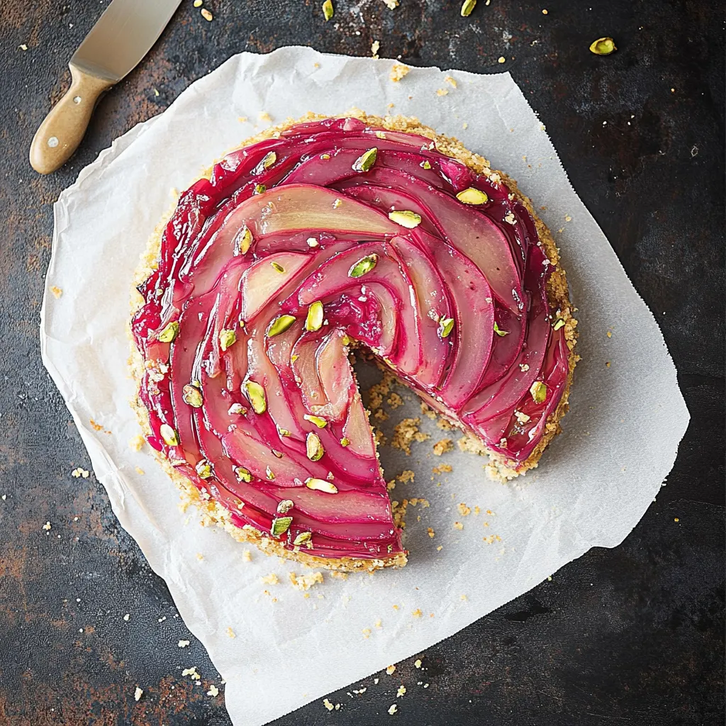 A slice of pie with a slice missing.