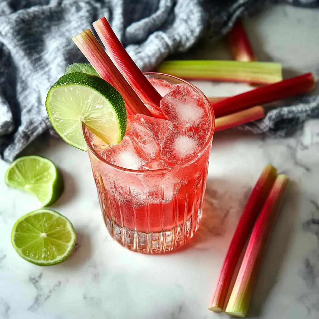 A glass of pink drink with a slice of lime and a straw.