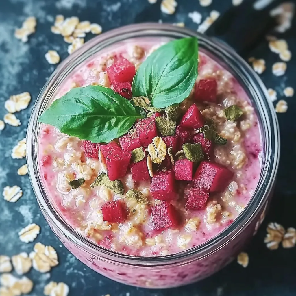 A bowl of yogurt with fruit and mint.
