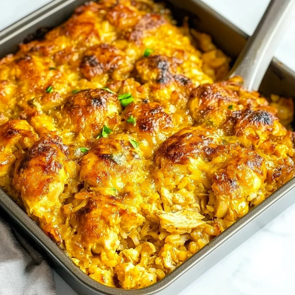 A pan of food with a spoon in it.