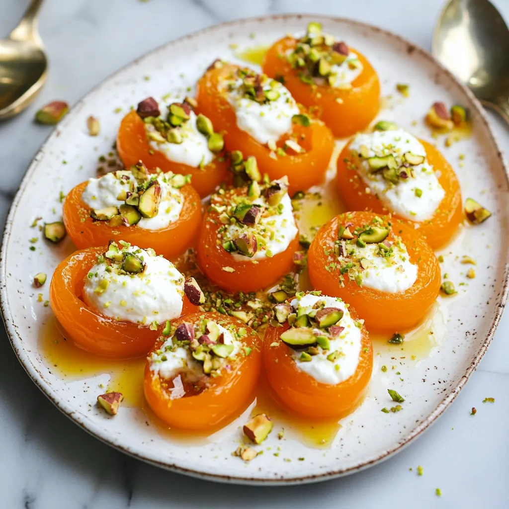 A plate of food with white sauce and nuts.