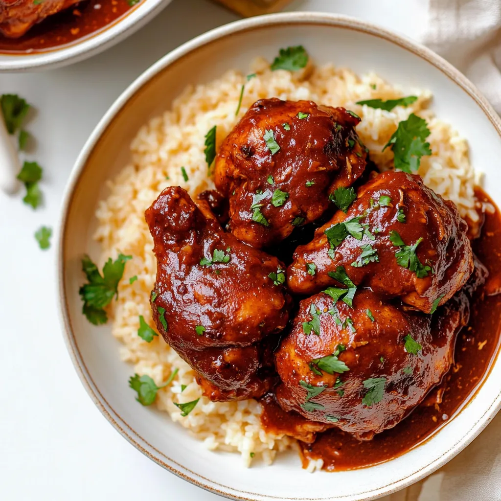 A bowl of rice with meat on top.
