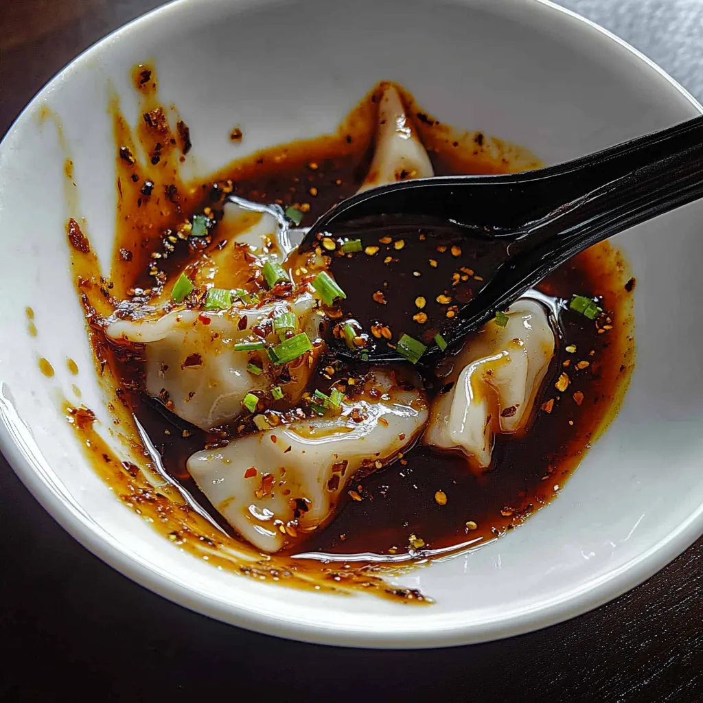 A bowl of food with a spoon in it.