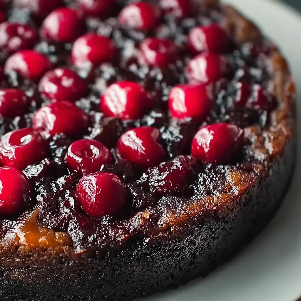 A slice of cake with red berries on top.